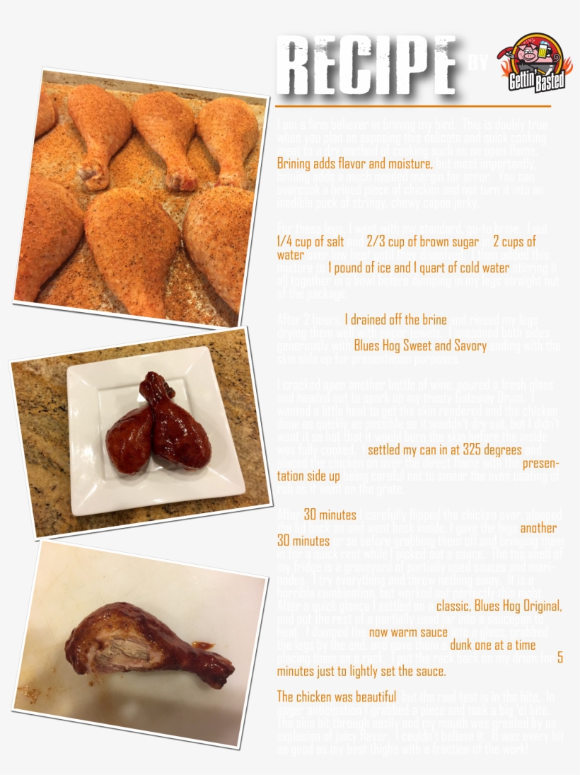 Chicken Drum Sticks - Bánh, transparent png #8335374