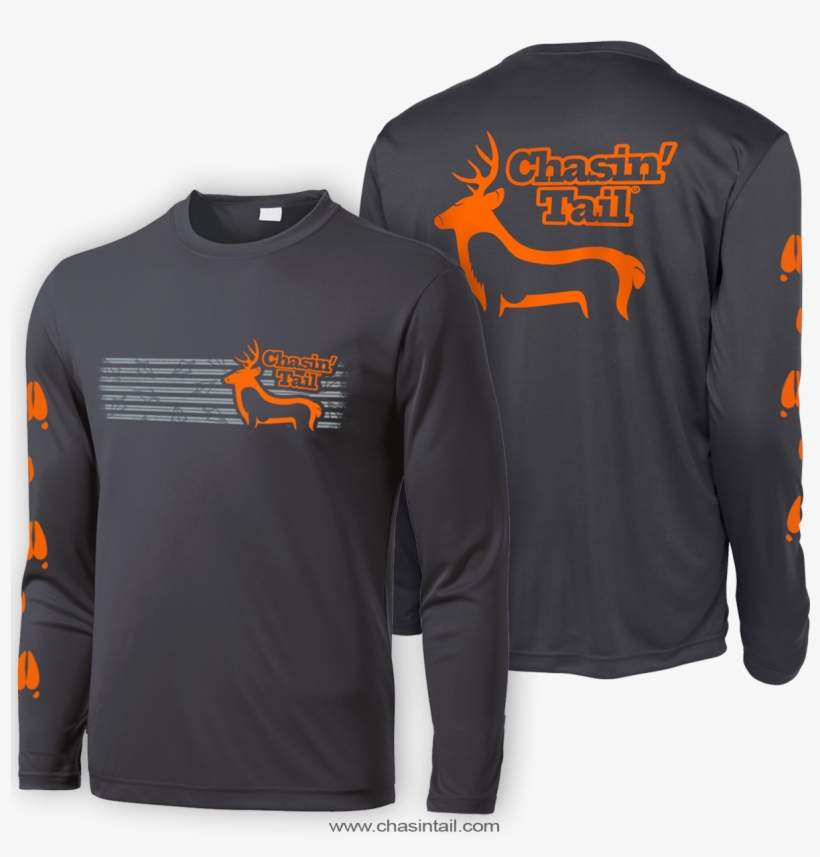 Mule Deer Arrow Stripe - Long-sleeved T-shirt, transparent png #8335707
