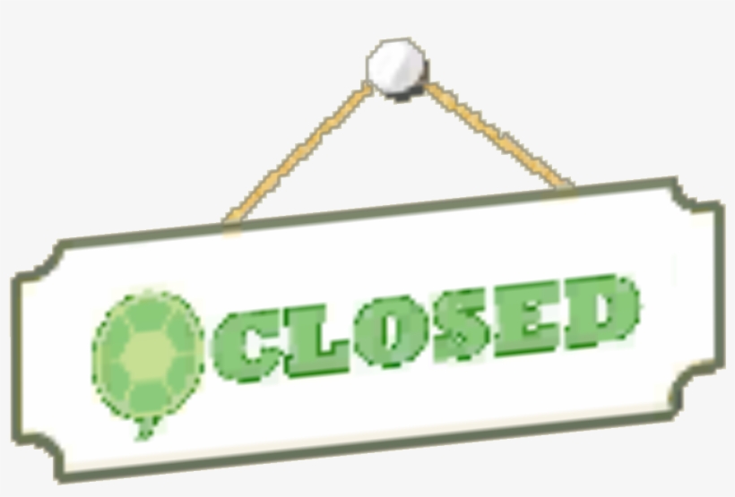 Restaurant Signs Closed - Signage, transparent png #8335887