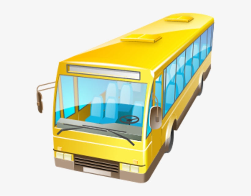 Bus Icon 3d, transparent png #8336972