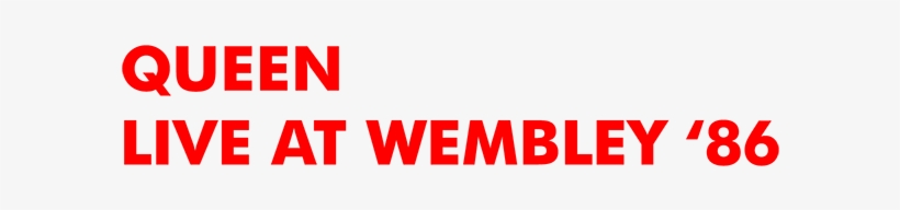 Queen 'live At Wembley '86' - Graphics, transparent png #8337320