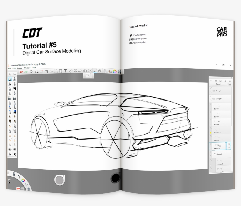 Tutorial Digital Car Surface Modeling Design Pro - Document, transparent png #8337731