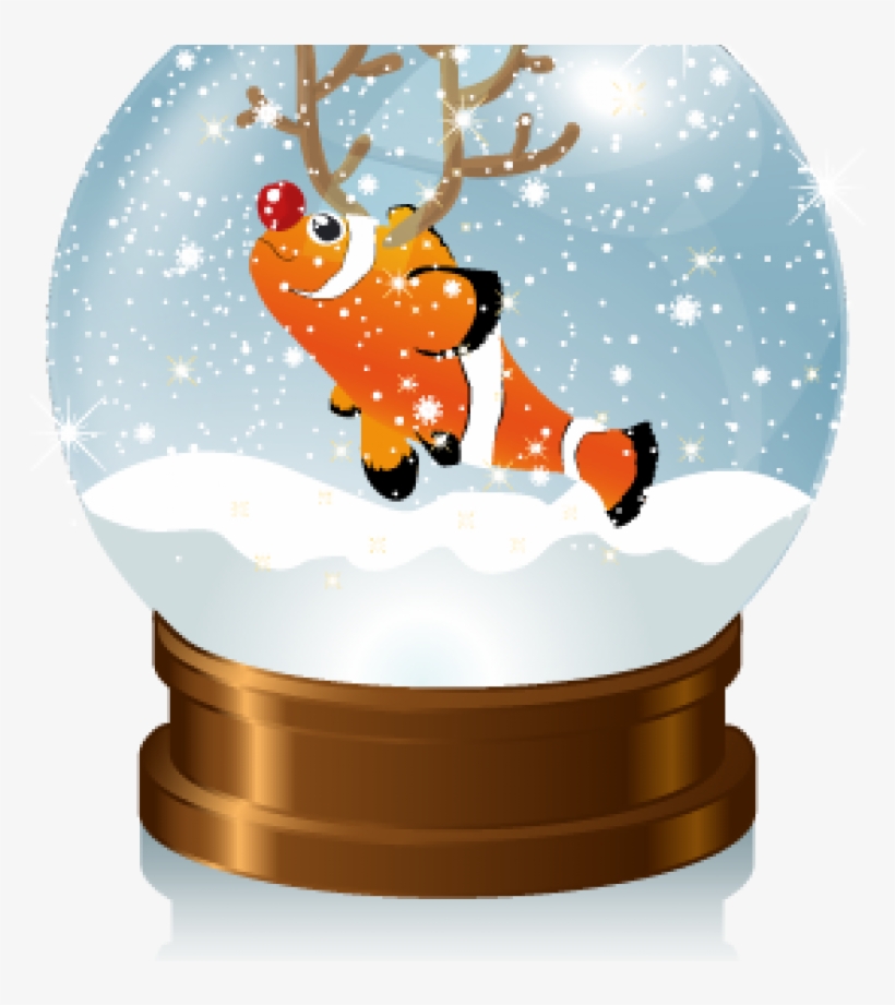 Christmas - Snow Globe Green Screen, transparent png #8337799