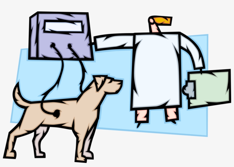 Vector Illustration Of Animal Testing Research And, transparent png #8337979