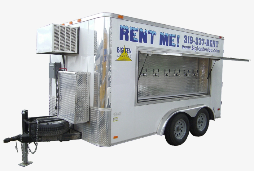 It Accommodates Up To 30 Kegs And 6 Different Beer - Beer Keg Trucks, transparent png #8338512