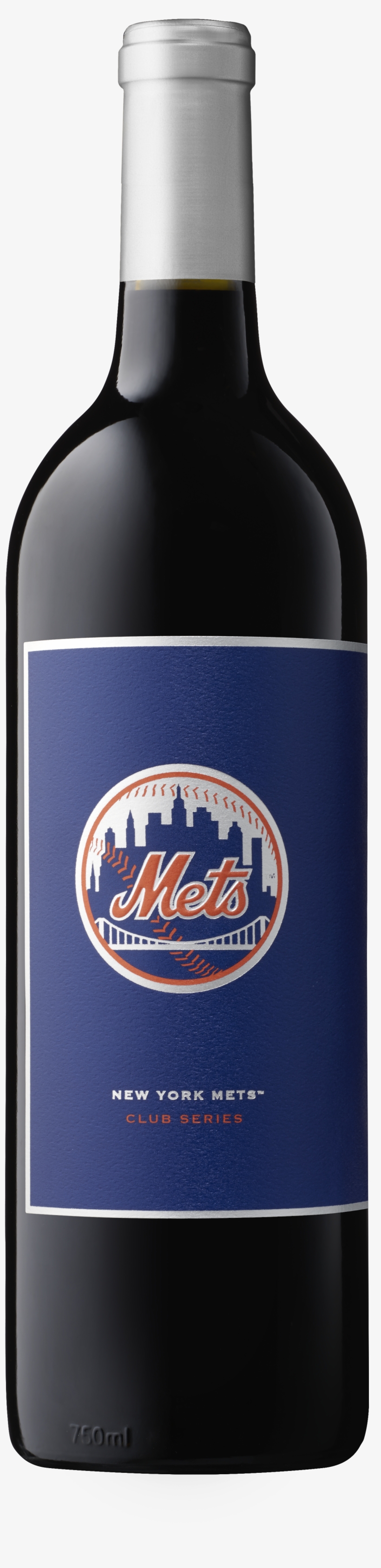 New York Metstm - Glass Bottle, transparent png #8338669