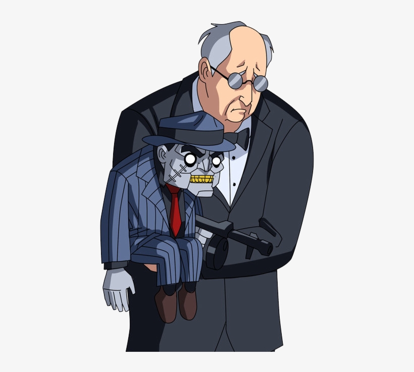 The Ventriloquist & Scarface - Ventriloquist Batman Arkham City, transparent png #8338717