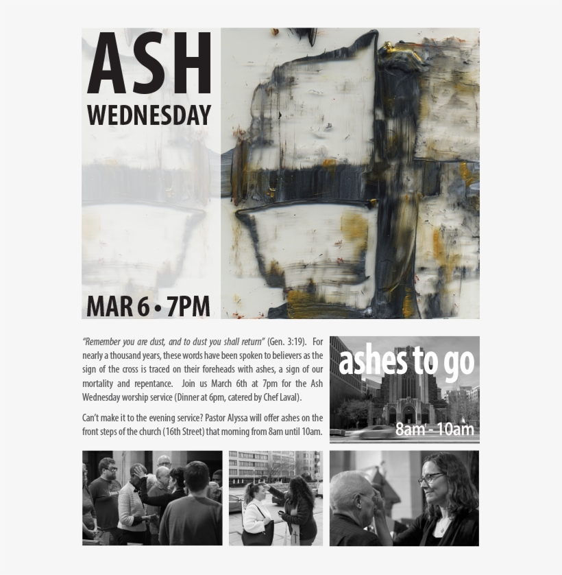 Ash Wed 2019 - Ash Wednesday (the First Day Of Lent), transparent png #8340261
