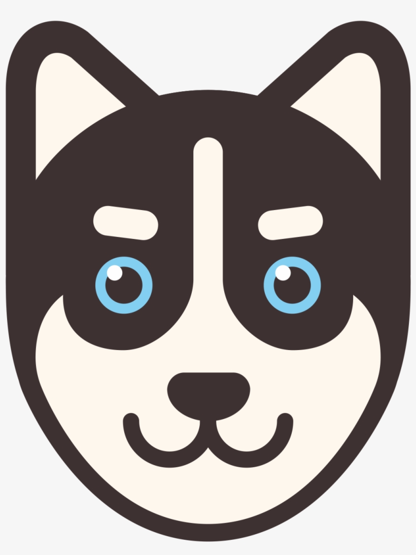 Lol - Omg - Cartoon Doberman Pinscher Face, transparent png #8340503