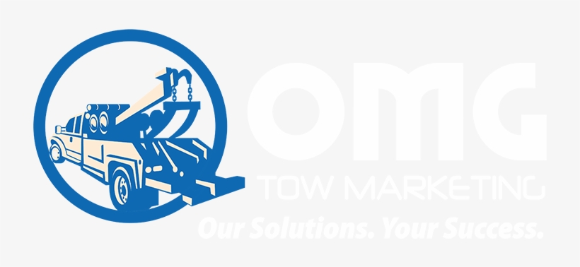 Omg Tow Marketing - Tow Truck, transparent png #8340958