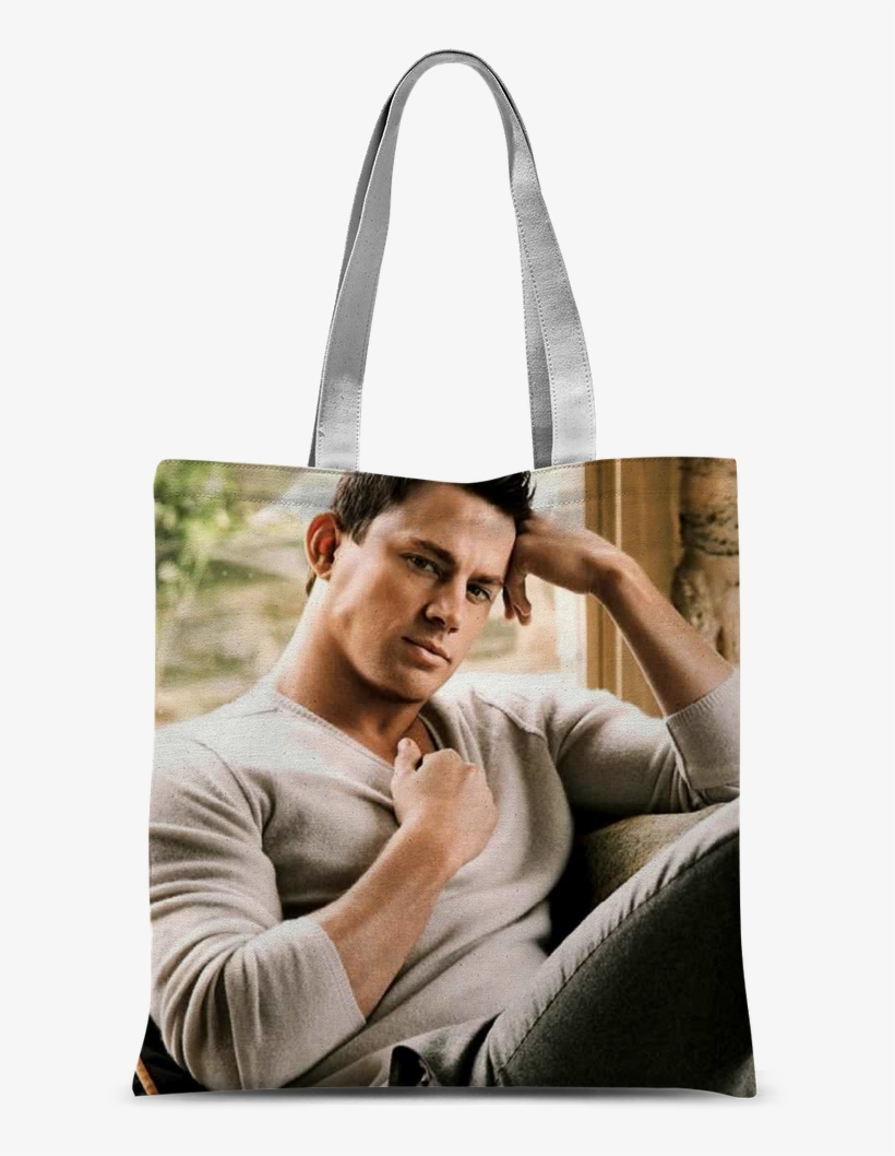 Channing Tatum ﻿classic Sublimation Tote Bag - Channing Tatum Sexy, transparent png #8341644