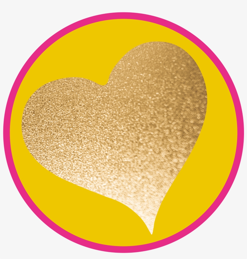 Heart Of Gold - Heart, transparent png #8341673