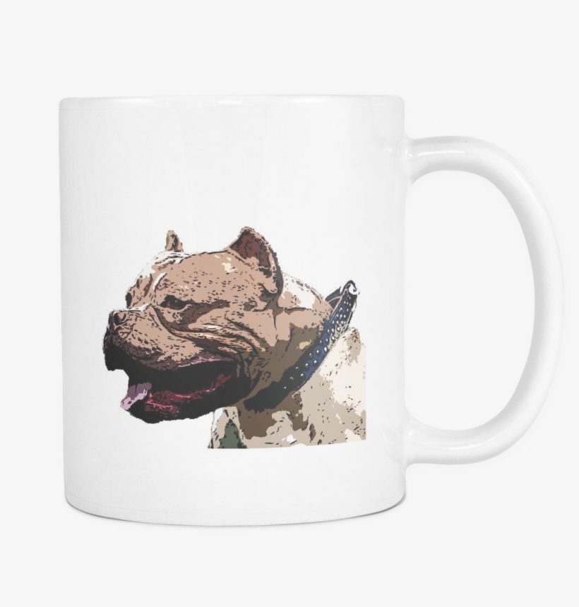 Pitbull Dog Mugs & Coffee Cups - American Pit Bull Terrier, transparent png #8341676