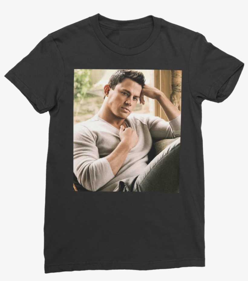 Channing Tatum ﻿classic Women's T-shirt - Channing Tatum, transparent png #8341751