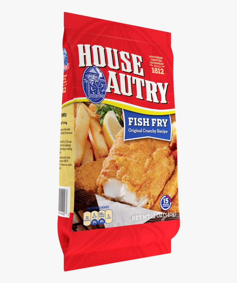 Fish Fry Png - House Autry Seasoned Fry Mix, transparent png #8342169