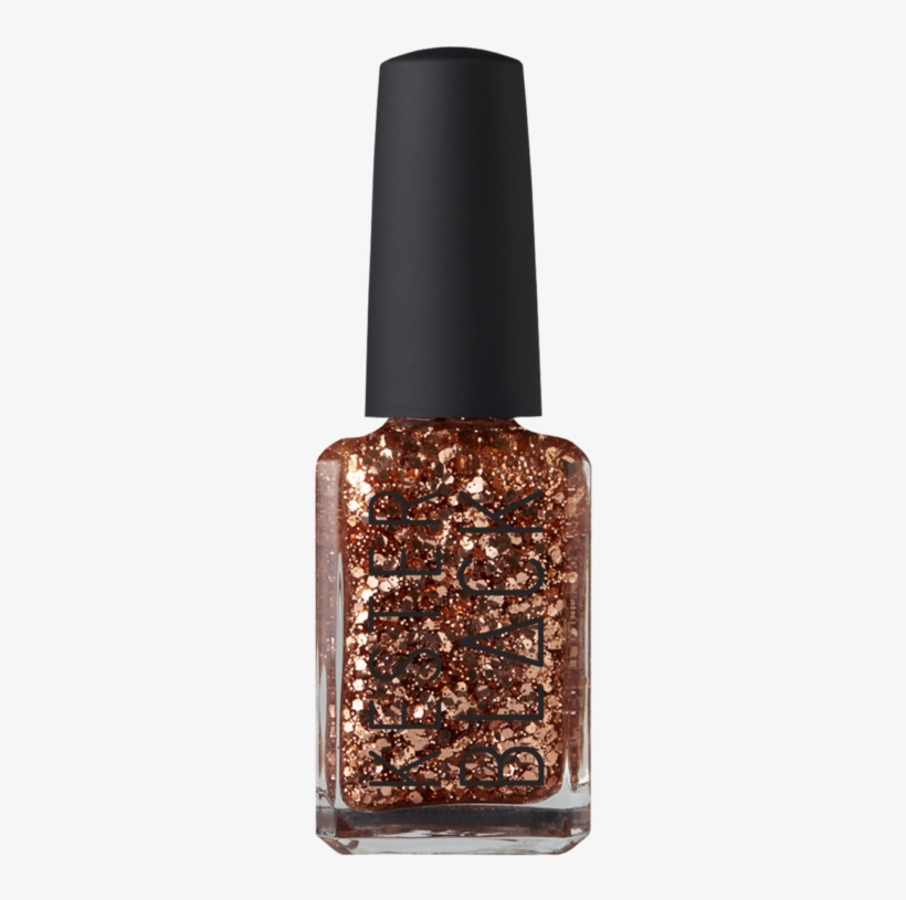 Dasher Is A Gorgeous Rose Gold Glitter Polish That - Nail Polish, transparent png #8342243