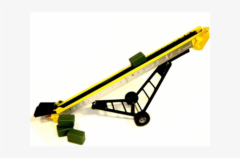 Hay Elevator Conyevor Belt & 4 Bales - Ertl Collectibles 1:16 Hay Elevator With Bales, transparent png #8342469