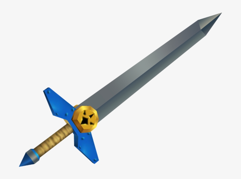 Oot3d Biggoron's Sword Model Nintendo 3ds, Legend Of - Biggoron Sword Png, transparent png #8344407