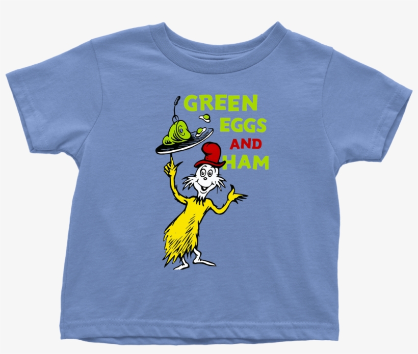 Green Eggs And Ham Shirt Toddler Dr Seuss - T-shirt, transparent png #8344456