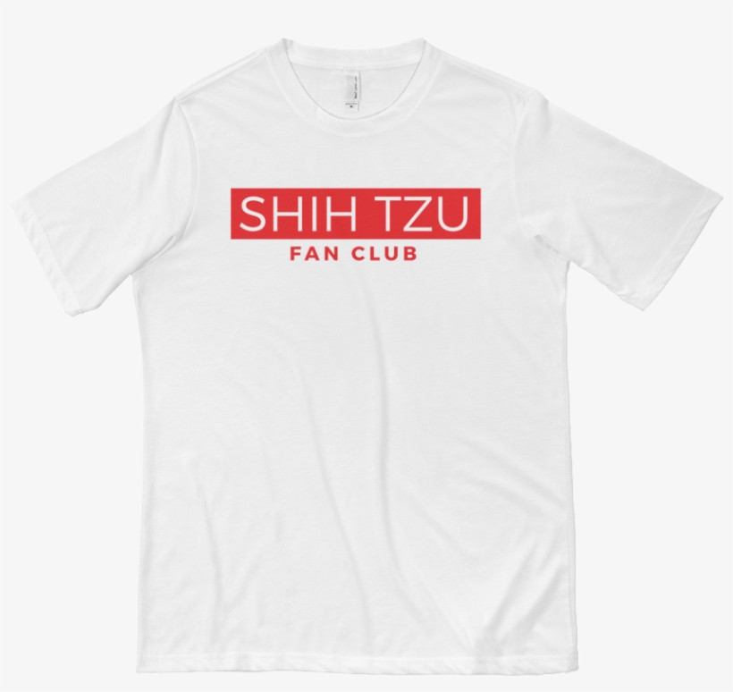 Shih Tzu Fan Club - Active Shirt, transparent png #8344502