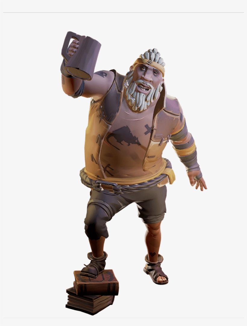 Sea Of Thieves - Figurine, transparent png #8344510