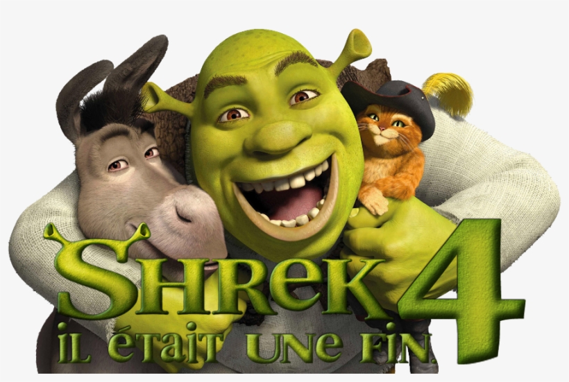 Shrek Forever After Image - Shrek Donkey And Cat, transparent png #8344548
