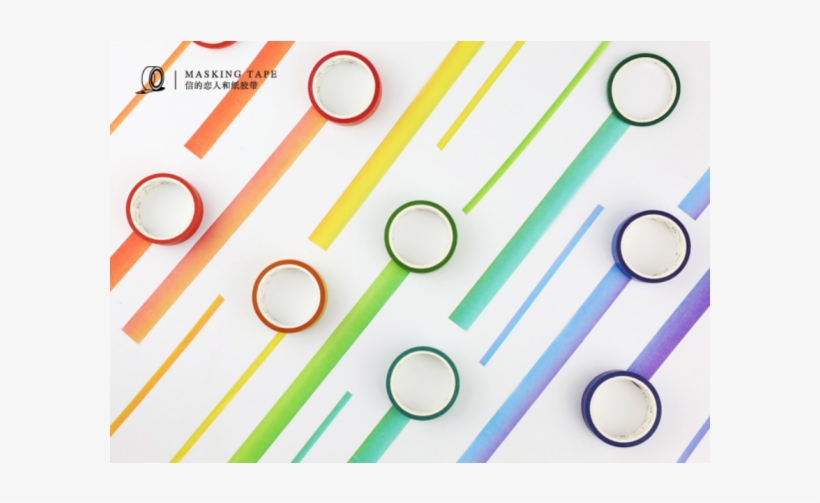 Color With Wave Points And Patterns Dividing Line - Circle, transparent png #8345153