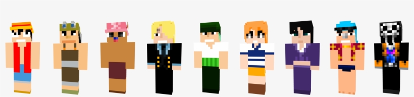 Male Characters Mr 0 Mr 1 Mr 2 Mr 3 Mr One Piece Minecraft Skins Zorro Free Transparent Png Download Pngkey