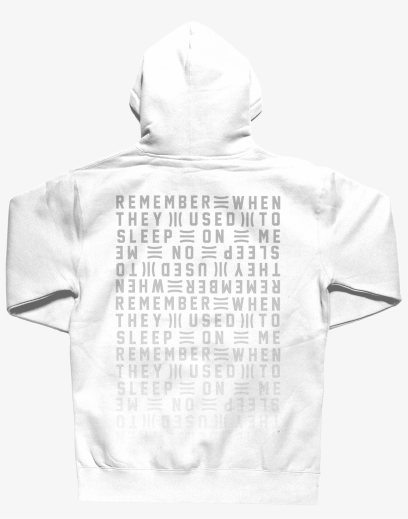 Remember White Hoodie - Hoodie, transparent png #8345285