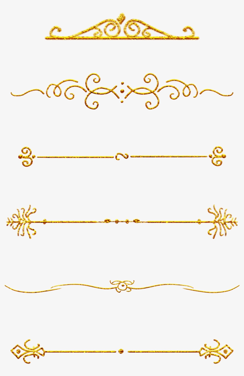 الحدود الذهب الأوروبي الرجعية صورة ملف Psd - Symmetry, transparent png #8345289