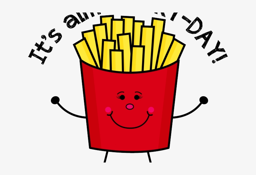 French Fries Clipart Png Clipart - Baby Look, transparent png #8345586