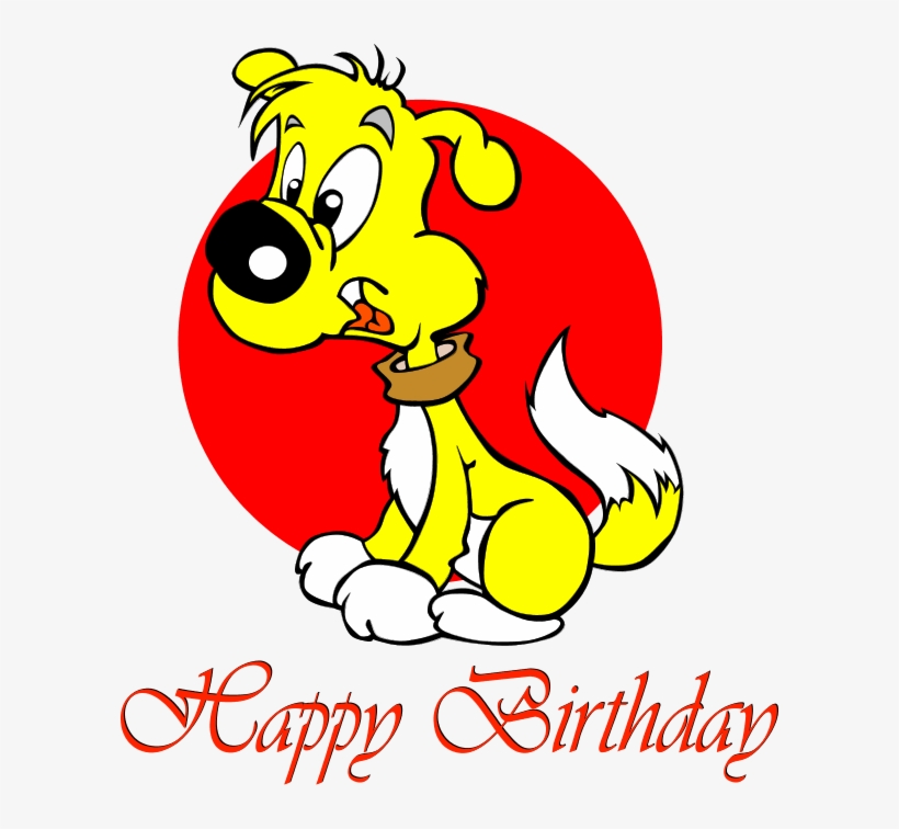 600 X 676 8 - Happy Birthday Cartoon Wishes, transparent png #8345707
