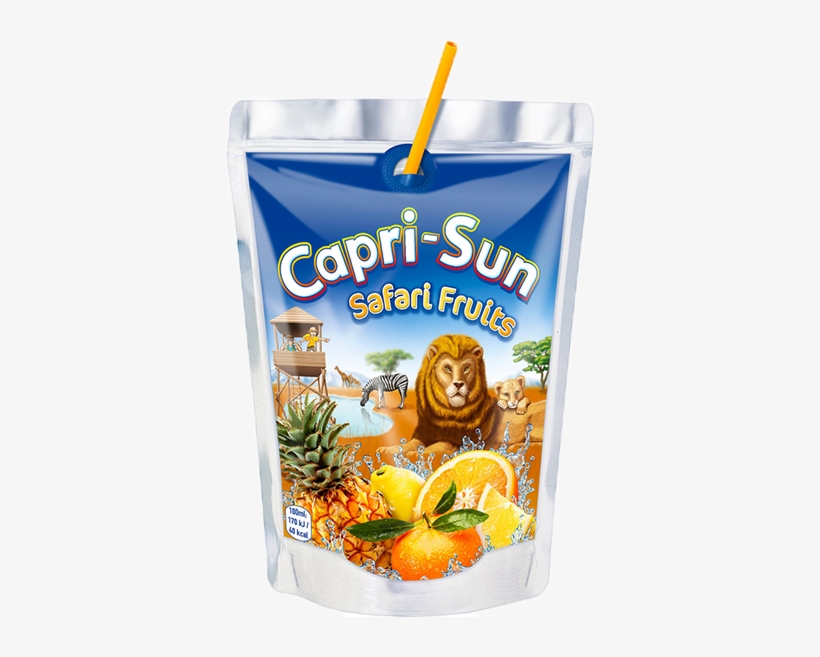 Capri Sun - Safari Fruits - Capri Sun Dragon Fruit, transparent png #8345881