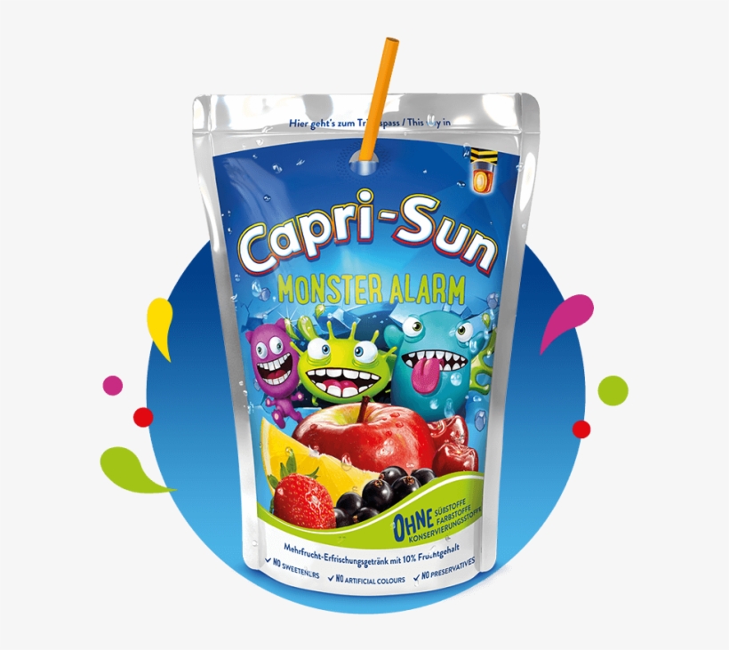 Capri Sonne Monster Alarm, transparent png #8346203