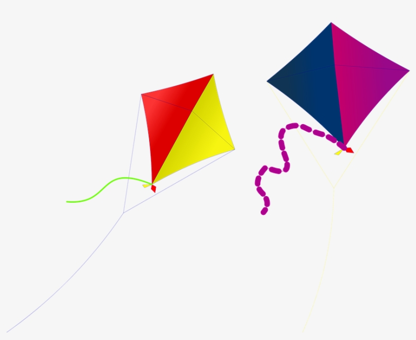 Kite Kites Fun Summer Sky Outdoor Wind Fly - Kite, transparent png #8346274