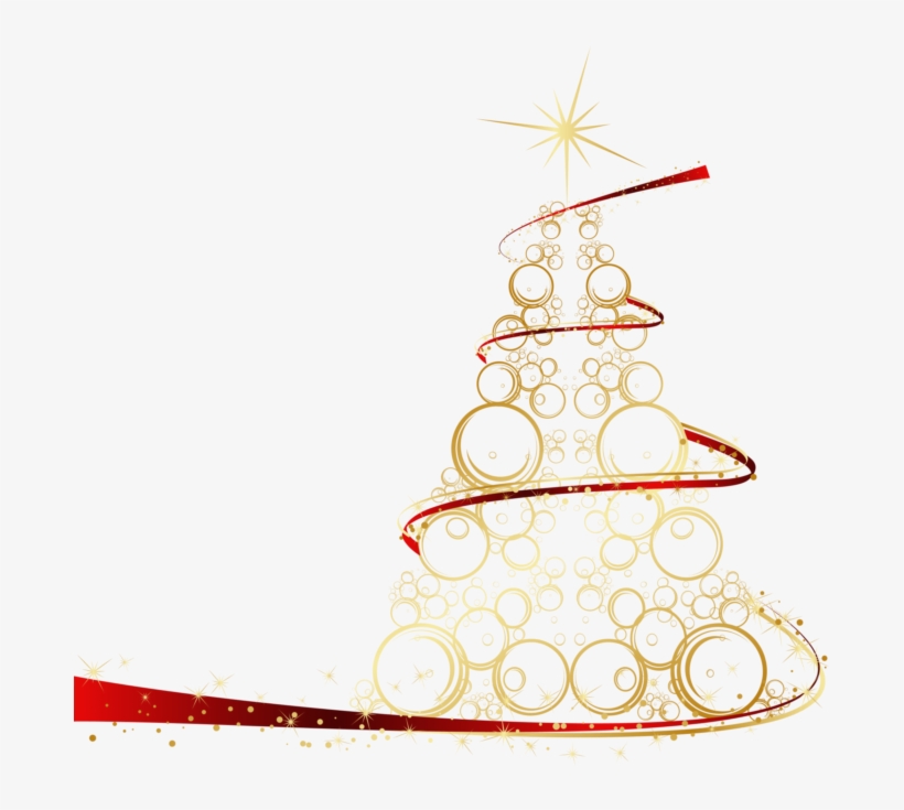 Gold Christmas Tree Creative, transparent png #8346543