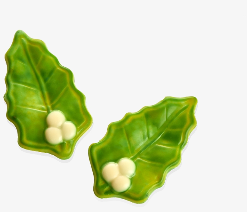 Leaves With Mistletoes - Snow Peas, transparent png #8346884