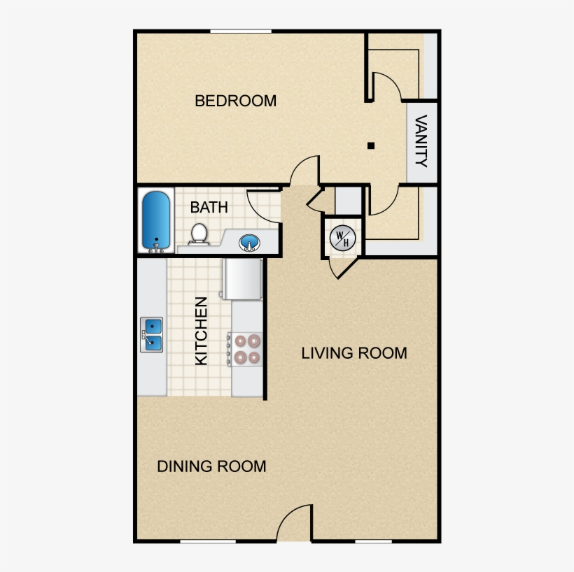 Furnish This Floor Plan - Floor Plan, transparent png #8346899