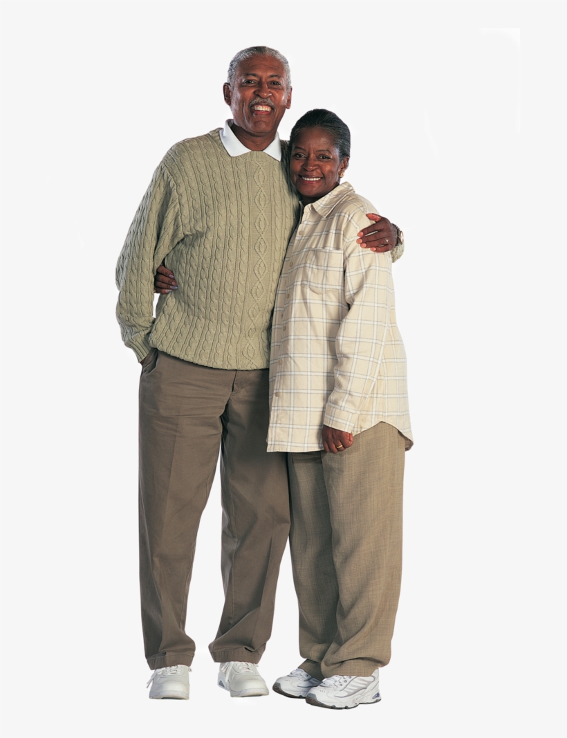 Photo Couple Elders Zpsdw2q0tkp - Standing, transparent png #8346937