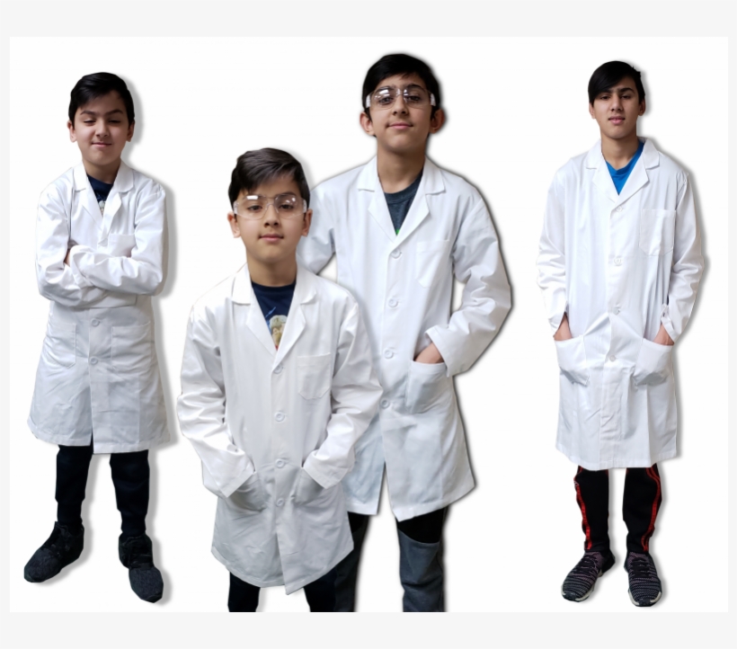 More Views - White Coat, transparent png #8347382