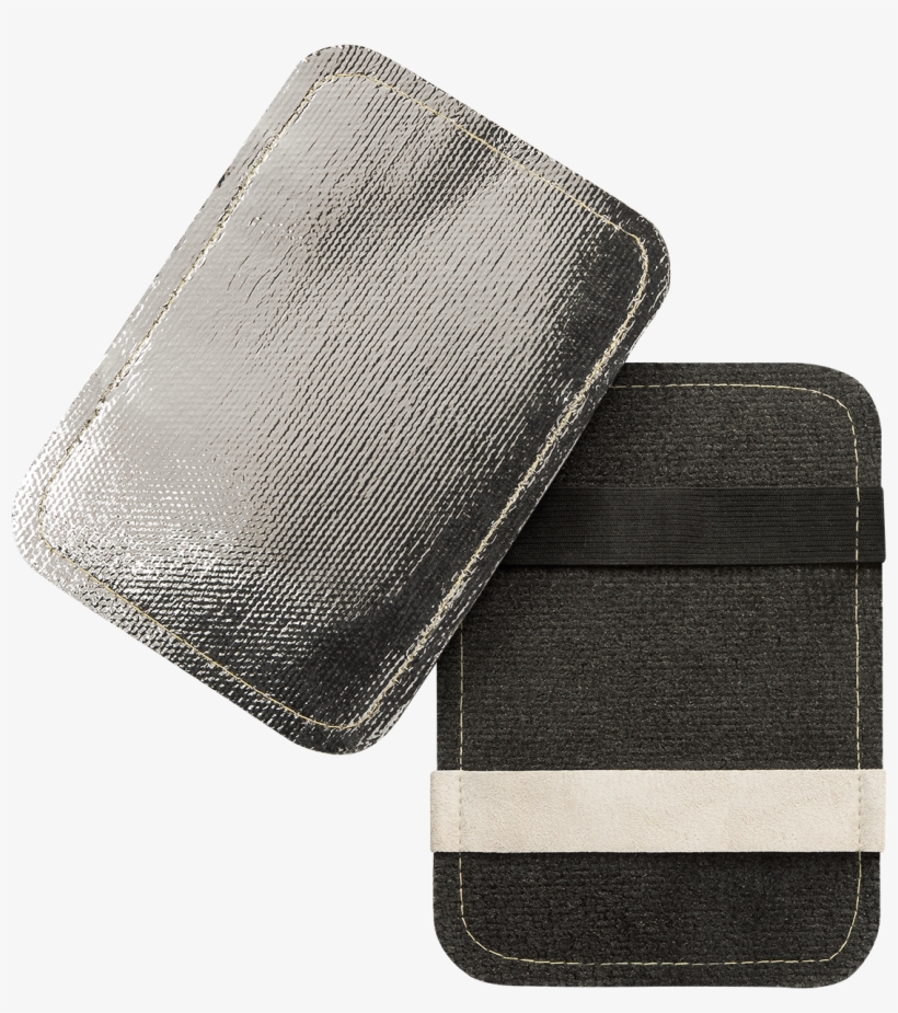 15a77 Aluminized Fiberglass Glove Back-hand Pad - Leather, transparent png #8347456