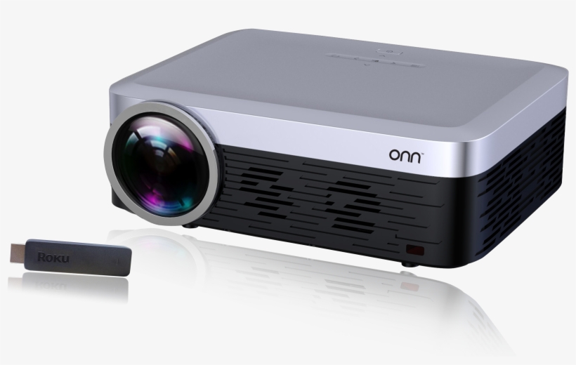 Onn 1080p Portable Projector - Onn Projector, transparent png #8347673