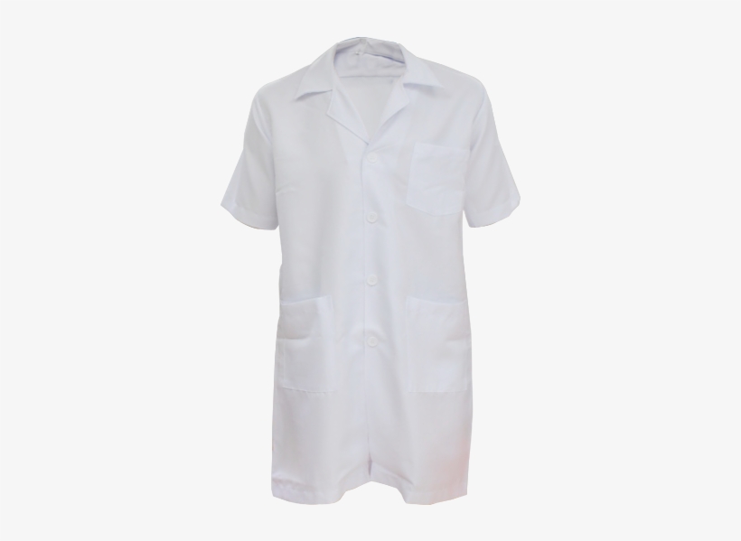 Ready Stock Su Lab Coat Male Short Sleeve Lc - Blouse, transparent png #8347721