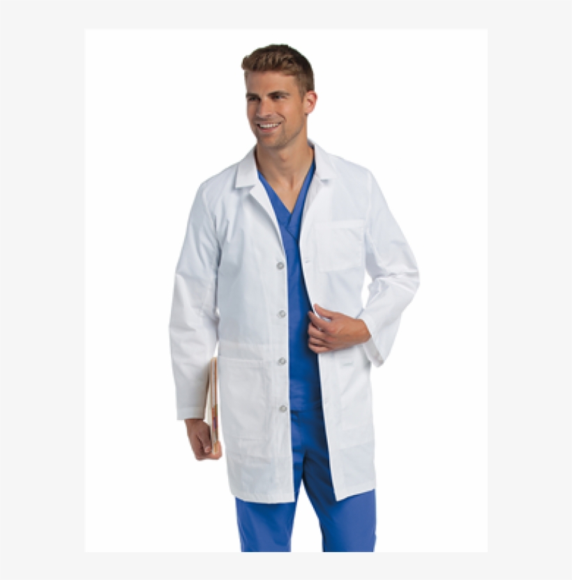 Men's Notebook Lab - White Coat, transparent png #8347845
