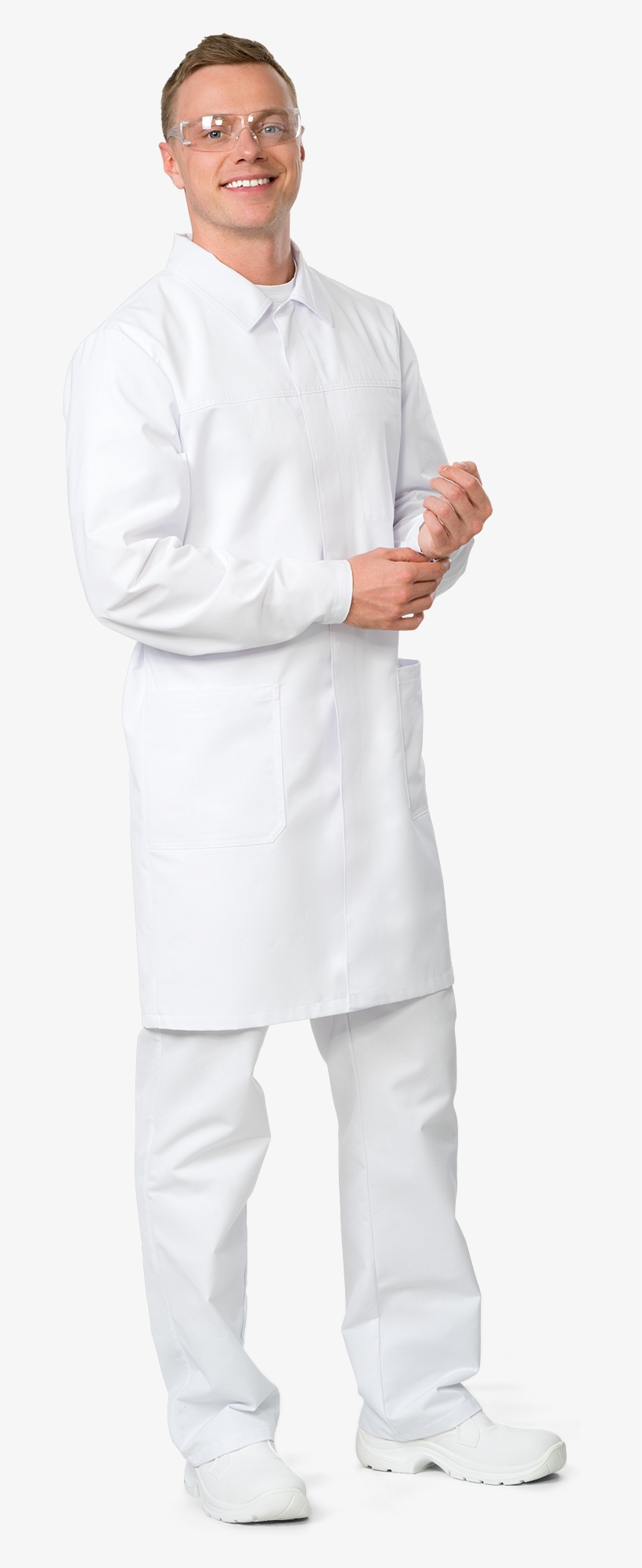 Men's Lab Coat - Tuxedo, transparent png #8347967