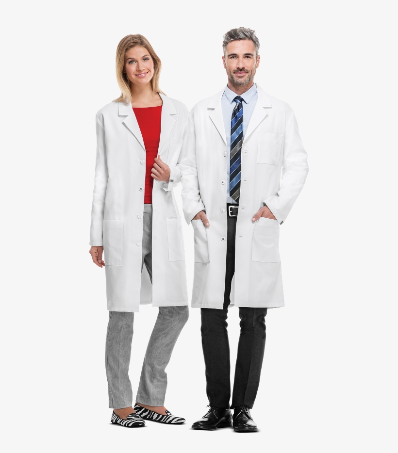 Mgh 1811 Cherokee Unisex 40" Poly/cotton Twill Lab - Lab Coat And Goggles, transparent png #8348009