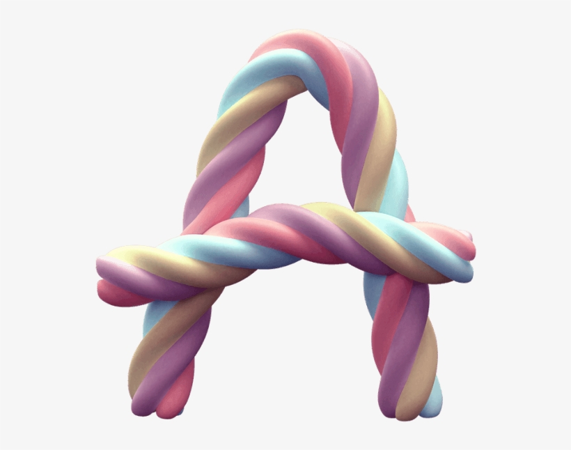 Marshmallow Twist Font - Illustration, transparent png #8348323