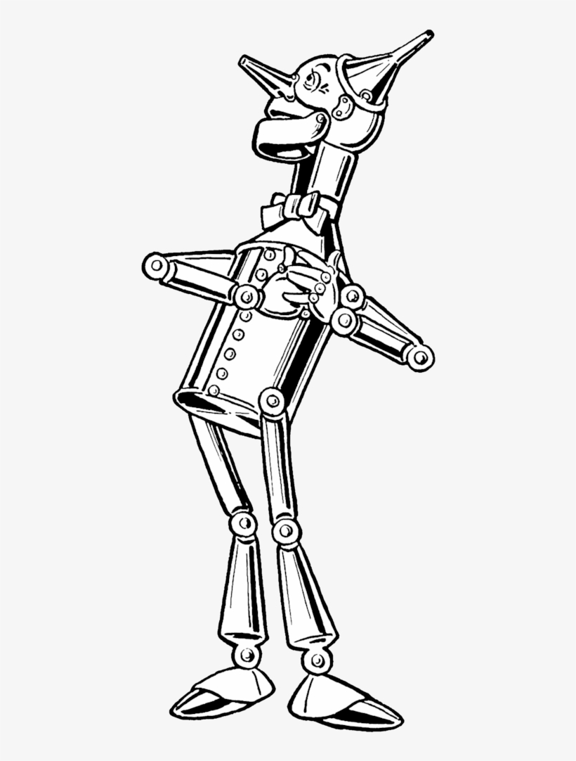 Tin Woodman - Wonderful Wizard Of Oz Tin Man, transparent png #8349034