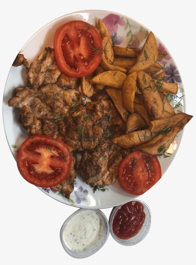 Fried Chicken Thighs - Meze, transparent png #8349143