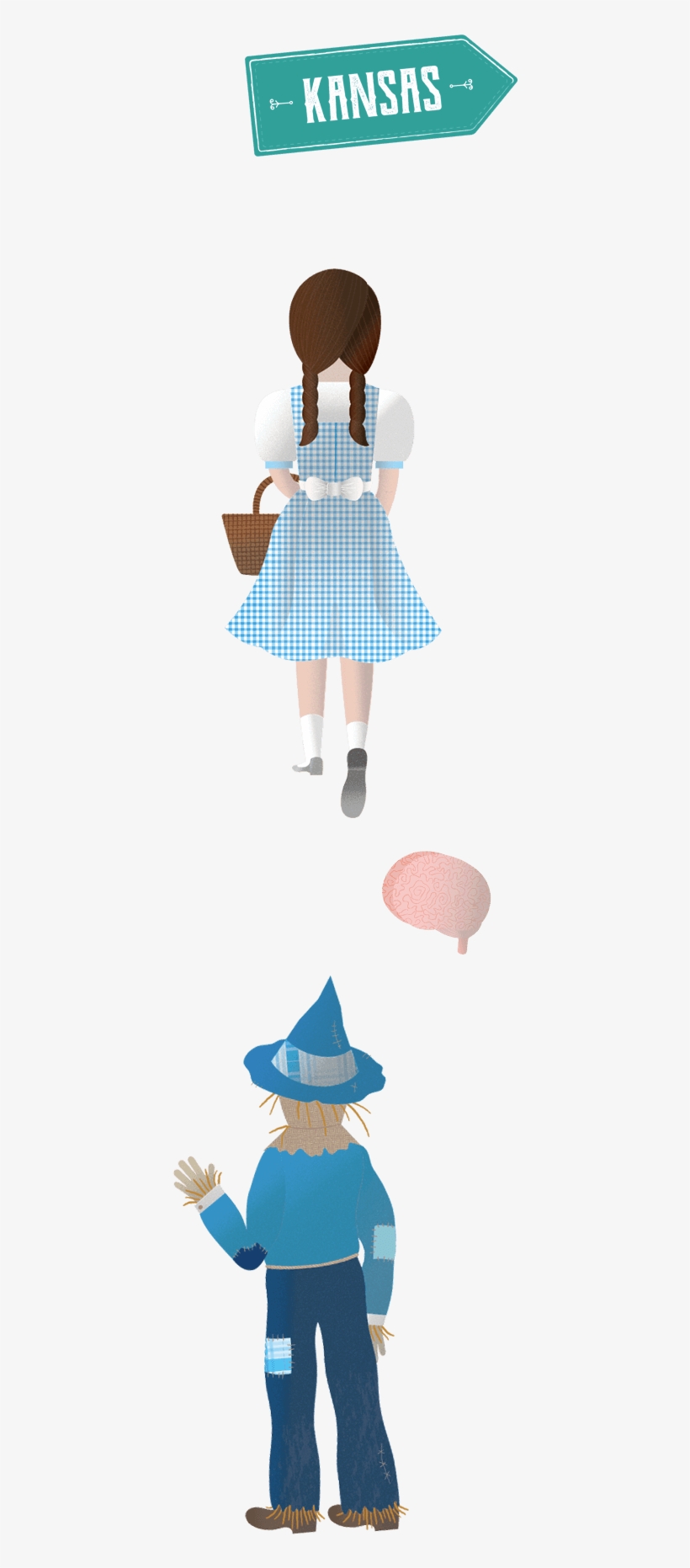 The Wonderful Wizard Of Oz - Girl, transparent png #8349603